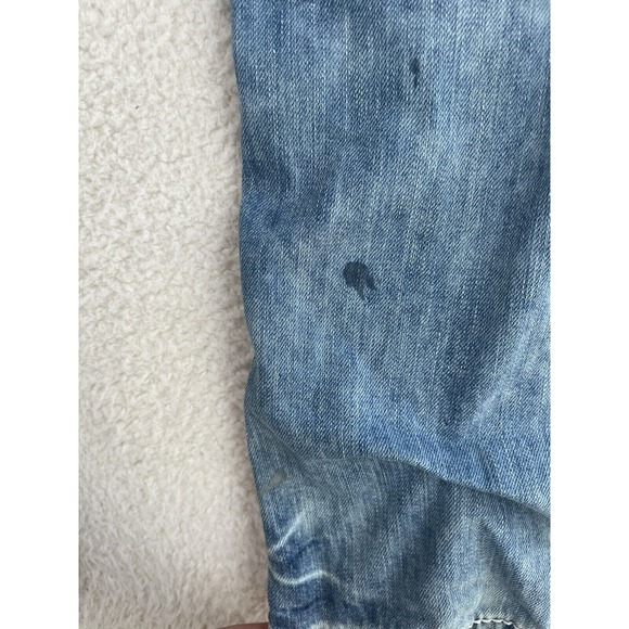 BKE Buckle Jeans Mens Sz 30S Jake Straight Leg Blue Medium Wash Distressed - Picture 9 of 16